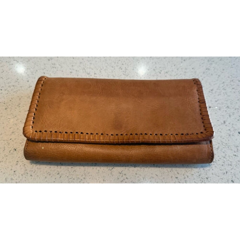 Genuine Leather Wallet Tan Bifold Clutch Organizer RFID Style Made in India